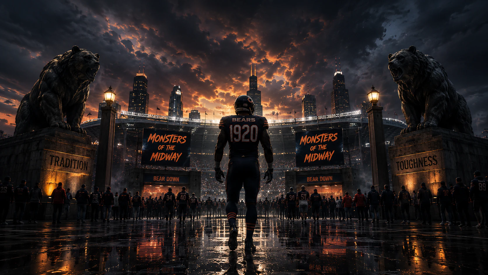 Monsters of the Midway cinematic Story World artwork