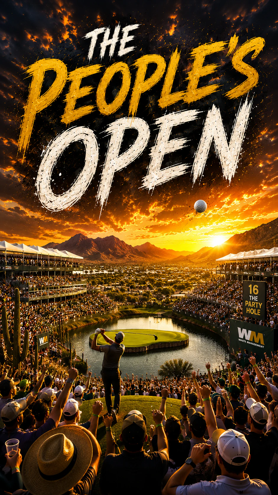 The People’s Open vertical cinematic artwork